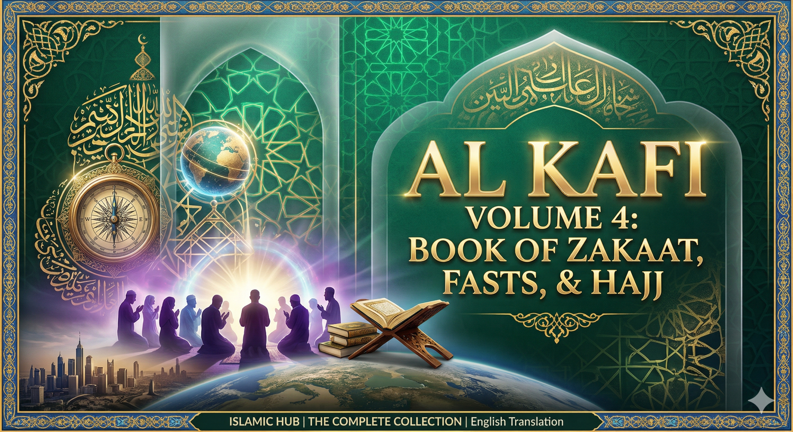 Al Kafi Vol 4 English PDF | Book of Hajj, Fasts (Sawm) & Zakaat