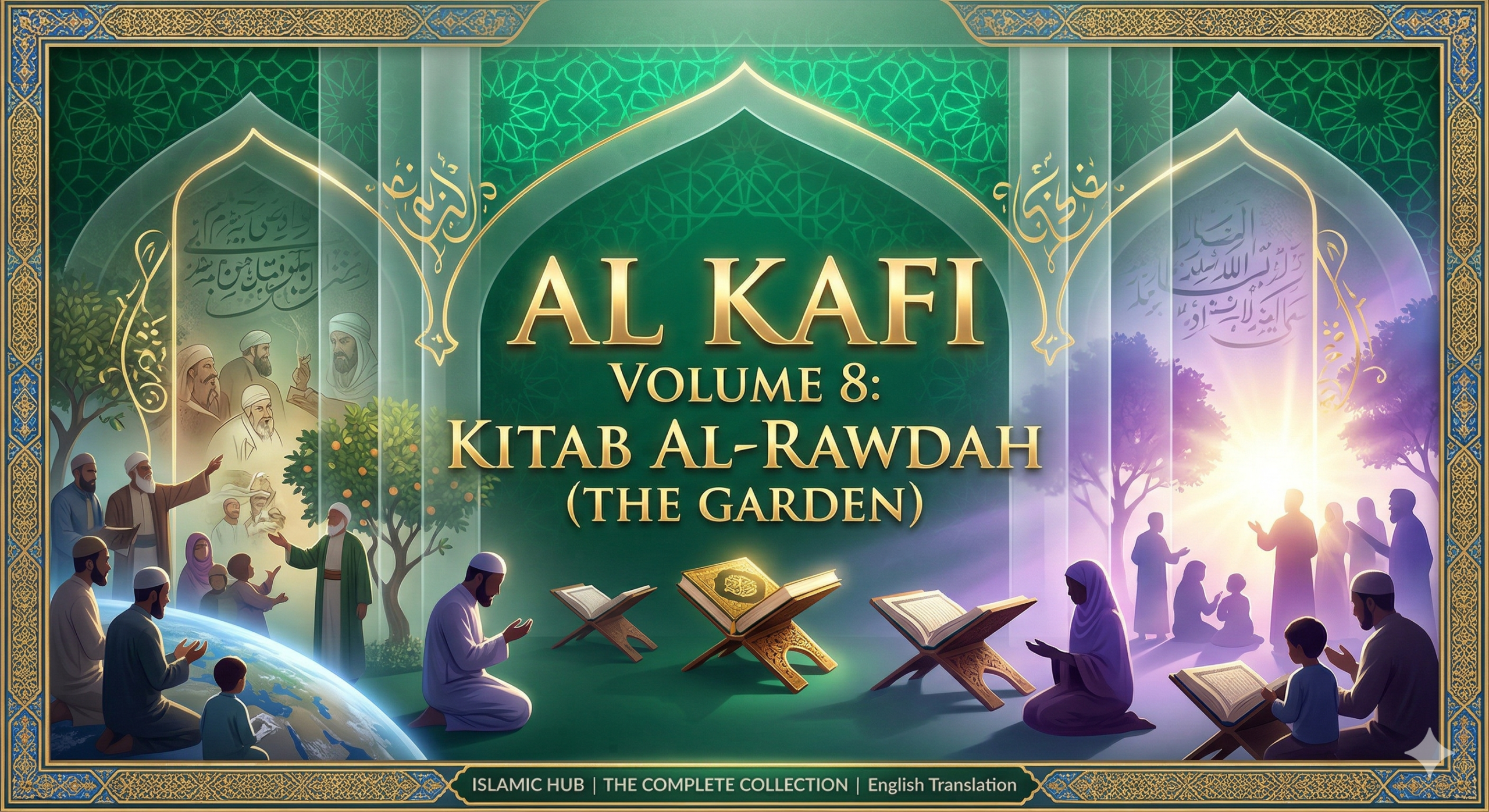 Download Al Kafi Volume 8 in English. Access the complete 9-part Kitab al-Rawdah, featuring unique sermons, letters, and miscellaneous traditions from the Ahlul Bayt (as). Authentic Shia Hadith Library.